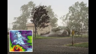 Storm Evert ruins UK holidays as 69mph winds OBLITERATES tents & dumps three weeks’ rain