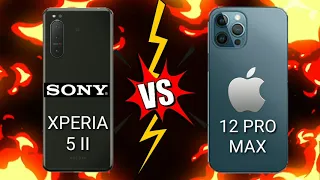 SONY XPERIA 5 II 5G VS IPHONE 12 PRO MAX Which is BEST?