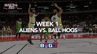 Season 6 Week 1 | Aliens vs. Ball Hogs | Highlights