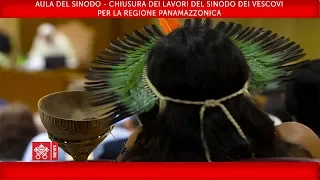 Papa Francesco - Aula del Sinodo - Chiusura dei lavori del Sinodo dei Vescovi 2019-10-26