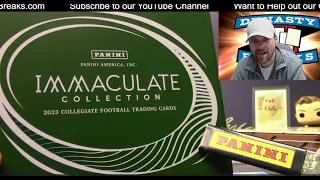 CRAZY ENDING 🔥 2023 Immaculate Football Card 10 Box Mixer Case Break #6