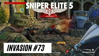 Sniper Elite 5 - Axis Invasion 73rd Win - Mission 3 Spy Academy recorded in 4k