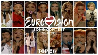 Eurovision 2003 Top 26 | Grand Final