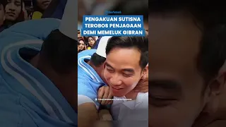 TAK ADA NIAT JAHAT! Pengakuan Sutisna Nekat Terobos Penjagaan Demi Memeluk Gibran