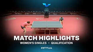 Mostafavi Leili vs Arguelles Camila | WTT Contender Tunis | WS | Qual