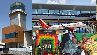 New Kumasi International Airport is breathtaking. Watch the world class facilities on display 🥰🇬🇭