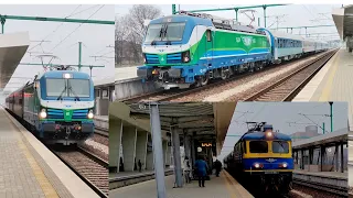 Siemens Smartron locomotives Han Tervel and Han Asparuh at Pazardzhik railway station