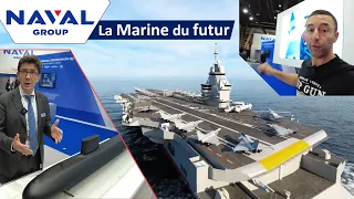 Porte-avions NG, guerre sous-marine, FDI : bienvenue dans la Marine du futur avec @NavalGroup