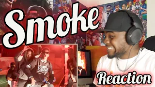 SMOKE - DOUBLE TROUBLE [OFFICIAL MUSIC VIDEO]|REACTION