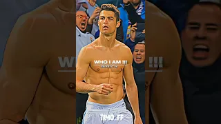 Who I Am 👿 | Ronaldo Attitude Status | #shorts #viral #attitude | @bookofbillionaires1115