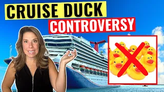 Cruise Ducks Are Upsetting Passengers (& cruise lines). Here's Why