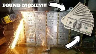 FOUND HUNDRED DOLLAR BILLS AND SILVER IN ABANDONED BANK!!! (GOT INSIDE LOCKED VAULT)