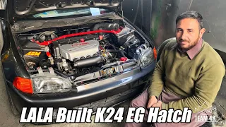 Lala Built K24 EG Hatch🔥 VLOG | Waheshi Darinda | All Motor |