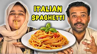 Tribal People Try Spaghetti For The First Time