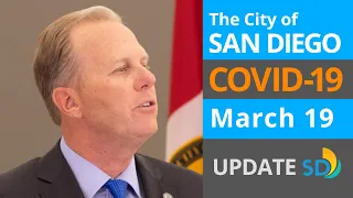 March 19, 2020 City of San Diego COVID-19 Update