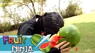 Fruit Ninja (In Real Life!) iPhone Trailer