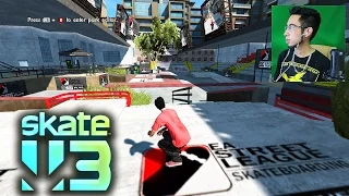 Skate 3 - TRYING TO REALISTIC SKATE | X7 Albert