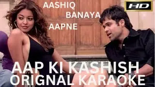 Aap Ki Kashish - HD Karaoke With Scrolling Lyrics