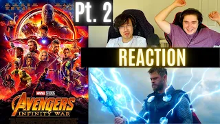 REACTION: Avengers - Infinity War (pt. 2)...BRING ME THANOS!!