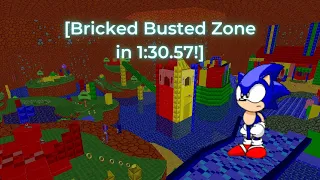 SRB2: Bricked Busted Zone Sonic in 1:30.57!