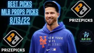 PRIZEPICKS MLB PLAYER PROPS PICKS | SATURDAY 8/13/22