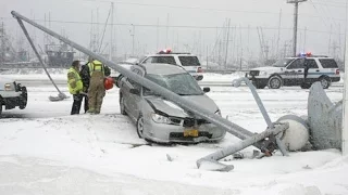 #15 Очень страшные Аварии ЗИМА Январь 2016 - ДТП Car Crash Compilation winter HD