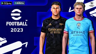 Efootball 2023 PPSSPP Android Offline New Faces Latest Tranfers & Graphics Ultra HD 4K 1 GB