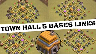 Th 5 link ! Town hall 5 base with links ! Top 25 th 5 bases with links / Town hall 5 Clash of Clans