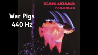 Black Sabbath - War Pigs (440 Hz - Standard tuning)