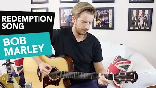 'Redemption Song' Bob Marley Guitar Lesson Tutorial - Easy Beginner