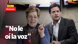 "El Congreso NO ES UNA NOTARÍA": le dice Mauricio Gómez Amín al Gobierno Petro | Vicky en Semana