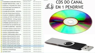 CDS DO CANAL EM 1 PENDRIVE OU 1 LINK PARA DOWNLOAD - FAÇA SUA LISTA DE CD DA SUA ESCOLHA