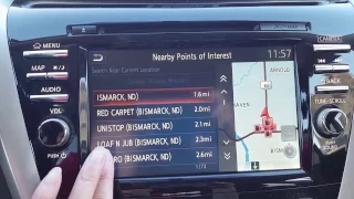 2017 Nissan Murano navigation