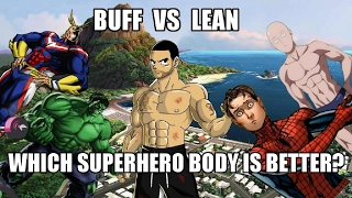 Which SuperHero Body is Best for you in Real Life?