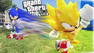 The Ultimate SUPER SONIC Hedgehog (GTA 5 Mods)