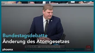 Bundestagsdebatte zur Änderung des Atomgesetzes am 31.03.23