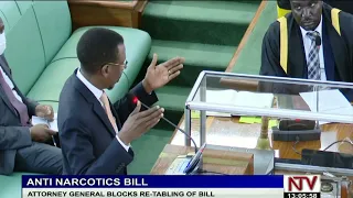 Attorney General blocks re-tabling of Anti Narcotics Bill
