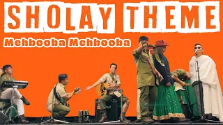 Sholay Movie Act | Mehbooba Mehbooba live song | Travel music and life