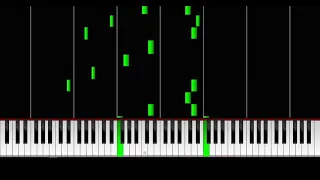 Secret Garden - Song from a Secret Garden (Synthesia with real sound)  FREE piano sheet