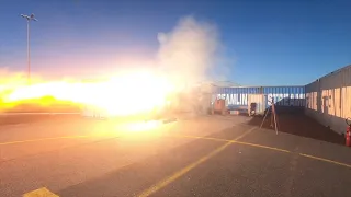 HyImpulse flight hybrid rocket motor full test