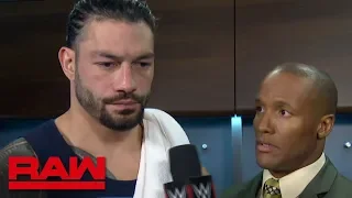 Roman Reigns promises retribution at WWE Stomping Grounds: Raw, June 10, 2019