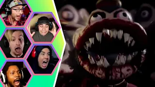 Gamers React to : Murder Monkey Jumpscare [Dark Deception]