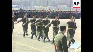 Russia - Preparations For Military Parade