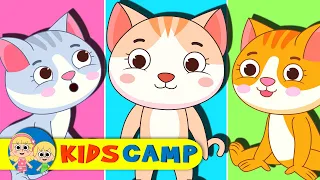 Three Little Kittens + More Nursery Rhymes & Kids Songs by KidsCamp