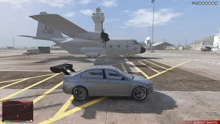 GTA V Trevor Six Stars Escape From Fort Zancudo Military Base Rampage(RDE 3.1.1)