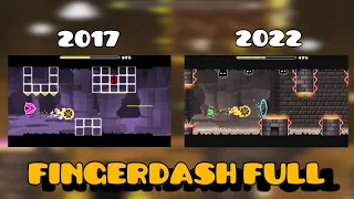 Fingerdash Full by Amoxity - Comparativa 2017 vs 2022 - Geometry Dash 2.1