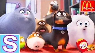 Хэппи мил тайная жизнь домашних животных  McDonalds The Secret Life of Pets! Happy meal!