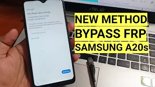 #Metode2 Cara Bypass Frp Samsung A20s remove google account new security method 2021