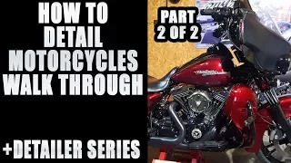 HOW TO PROFESSIONALLY DETAIL YOUR HARLEY DAVIDSON PART 2