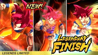 LF Super Saiyan God Goku Ultimate Card!!!-Dragon Ball Legends Concept